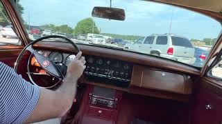 1963 Jaguar Mk II 38L Driving Video [upl. by Thgiled403]