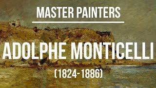 Adolphe Monticelli 18241886 A collection of paintings 4K Ultra HD [upl. by Kyla316]