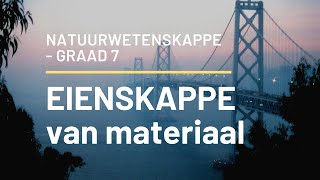 EIENSKAPPE van materiale [upl. by Mathis]