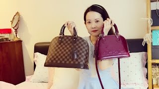 Louis Vuitton Alma PM review  comparison with Alma BB  what fits [upl. by Mandal]