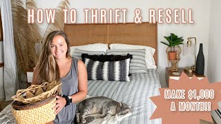 How to Start A Thrifting amp Resale Business l HOW TO BECOME A RESELLER l Tips to Sell Home Goods [upl. by Millie]