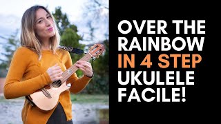 Ukulele Tutorial Italiano 4 Modi per suonare Somewhere Over The RainbowIZ 🌈 [upl. by Yael]