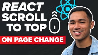 React Scroll to Top on Page Change with React Router [upl. by Neehsar]