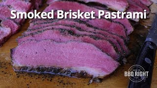 Smoked Brisket Pastrami  Homemade Pastrami Recipe [upl. by Ximenez36]