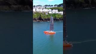 Fun in the Sun on the Fowey River Cornwall ⛵️ cornwall shorts fowey [upl. by Dominica296]