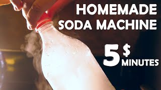 How To Make a Soda Machine  5 5 Minutes Super Easy [upl. by Wood]