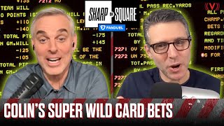 Colin Cowherd picks NFL playoff Super Wild Card bets Seahawks49ers CowboysBucs  Sharp or Square [upl. by Kemppe]