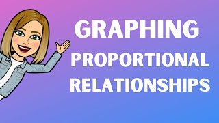 Graphing Proportional Relationships  Math [upl. by Nwahsirhc]