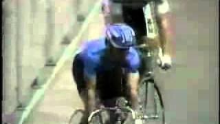 Bicycle sprint racing olympics  RIDE AS SLOW AS POSSIBLE TO WIN  CRAZY [upl. by Drofwarc152]