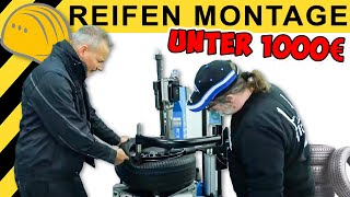 REIFEN SELBER MONTIEREN  SO EINFACH GEHT MONTAGE amp WUCHTEN [upl. by Dimphia195]