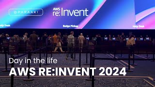 AWS reInvent 2024 Travel Day  Silent Vlog [upl. by Ahsiemaj]