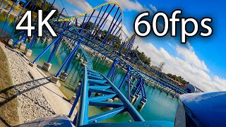 Wave Breaker front seat onride 4K POV 60fps SeaWorld San Antonio [upl. by Shu]