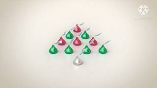 Evolution of Hershey Kisses Christmas Commercial 1989present [upl. by Bailar]