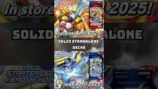 NEW STARTER DECKS SOON ST20 amp 21 digimon tcg shortvideo subscribe shorts short [upl. by Debbee]