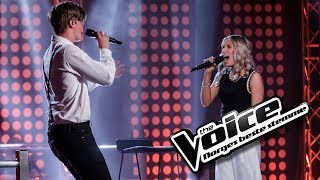 Ingeborg Walther vs Elias Grimstad Salbu  Like Im Gonna Lose You  The Voice Norge 2017  Duell [upl. by Iolanthe660]