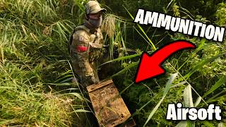 CAPTURING THE ENEMY AMMUNITIONS CRATE  Airsoft Gameplay 2024  HPA [upl. by Bardo274]