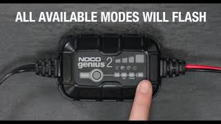 NOCO Genius2 Portable Automatic Battery ChargerMaintainer 612 Volt Model GENIUS2 [upl. by Grosz373]