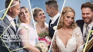 Überblick Die schönsten Momente aller Paare  Hochzeit auf den ersten Blick  SAT1 [upl. by Alabaster]