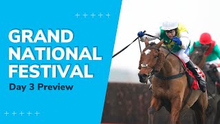 Grand National Festival 2021 Tips  Aintree Day 3 Preview with Andy Holding and Andrew Thornton [upl. by Aicala316]