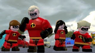 LEGO The Incredibles Part 1  The Underminer Incredibles 2 [upl. by Zales]