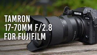 Tamron 1770mm f28 for FUJIFILM Perfect for Travel Photographers [upl. by Agler]