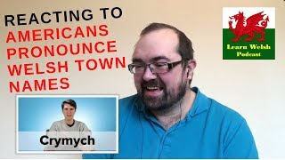 Reaction to ‘Americans Pronounce Welsh Town Names’ [upl. by Ahseram]