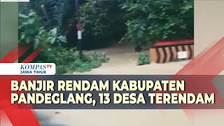 Banjir Terjang Kabupaten Pandeglang 13 Desa Terendam [upl. by Hedvah]