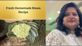 Mawa Recipe  मावा रेसिपी [upl. by Eydnarb]