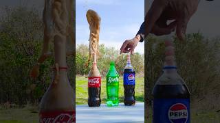 The Power of Mentos Mentos vs Cola and Sodas cokevsmentos [upl. by Evod]