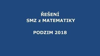 SMZ podzim 2018 [upl. by Evol]