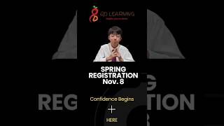 QD Learning Spring Registration Opens at November 08 [upl. by Sotnas881]