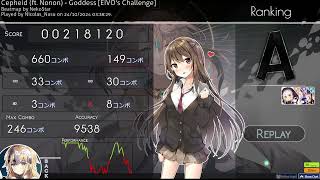 Nasu  RXHDHR  Cepheid ft Nonon  Goddess EIVOs Challenge  Osu [upl. by Ingemar]