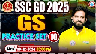 SSC GD 2025  SSC GD GKGS Practice Set 10  GS For SSC GD by Naveen Sir [upl. by Aeslehs]