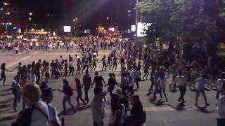 Graduates dance Serbian quotkoloquot  Maturanti igraju UŽIČKO KOLO [upl. by Ahsitam]