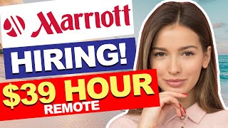 Marriott Remote Work From Home Jobs Hiring [upl. by Laehpar]