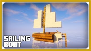 Minecraft How To Build a Small Boat Tutorial [upl. by Zenas]