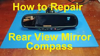 How to repair Compass Mirror [upl. by Ahsinrat]