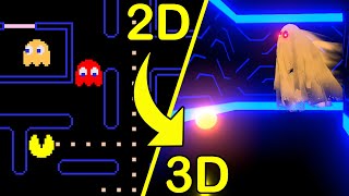 I Made Pacman but its in 3D [upl. by Aleciram538]