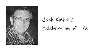 Jack Kiekels Celebration of Life [upl. by Dyer686]