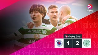 HIGHLIGHTS  Rangers 12 Celtic  Kyogo stars as Celtic claim Viaplay Cup glory [upl. by Luz]