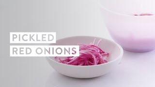 How to Make Pickled Red Onions  goop [upl. by Eenert803]