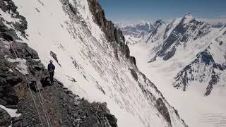 Bargiel makes history with first K2 ski descent [upl. by Trebor674]