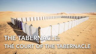 Tabernacle in 3D  Outer Court Exodus 27919 [upl. by Ijan924]