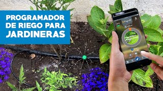 Cómo instalar un programador de riego automático para jardineras [upl. by Pickens]