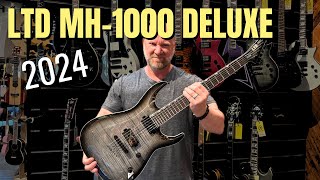 LTD MH 1000 Deluxe 2024 Model  Metal Guitar [upl. by Nash130]