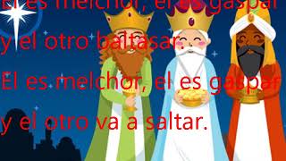 Los Reyes Magos  Tatiana  Letra [upl. by Enelyar698]