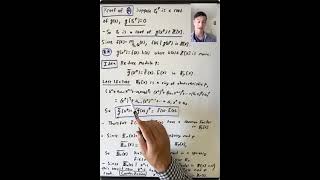 Cyclotomic Polynomials are Irreducible Algebra 3 Lecture 15 Video 4 [upl. by Naesed]