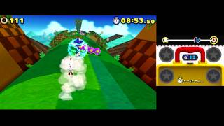 Sonic Lost World 3DS Part 1 Windy Hill  Tutorial [upl. by Anikat310]