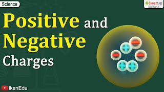 Positive and Negative Charges  Science  iKen [upl. by Washburn142]