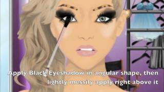 Stardoll MakeUp Tutorial Kesha quotWe R Who We Rquot Inspired Looks 2 in 1 117 [upl. by Menell]